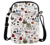 JTOUK Sac fourre-tout inspiré de l'émission de télévision Sassenach, idée cadeau pour les émissions de télévision, merchandising