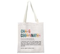 JTOUK Sac fourre-tout pour coordonnée du chaos - Cadeau pour collègue, patron, gouverneur, administration pour femme