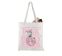 JTOUK Sac fourre-tout Singer Pink Pony Club - Cadeau pour fan de musique Midwest Princess Pride, Sac fourre-tout rose EU, 13.78 inch x 15.75 inch, Large