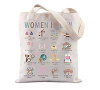 JTOUK Sac fourre-tout « Women in Law » - Balance de justice - Cadeau pour avocat - Assistante juridique - Cadeau pour avocats, Women in Law Tote Eu, 14.96”* 6.7”* 11.81” ,Large