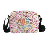 JTOUK Wax Specialist Sac à bandoulière pour technicien en cire Cadeau pour artiste, Spécialiste de la cire HKB UE, 8.27 Inches × 5.91 Inches × 0.79 Inches