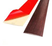 JTPMYFT Bandes de Transition de Sol Auto-adhésives, séparateurs Plats en Vinyle, utilisés for combler Les espaces Entre Les sols, adaptés aux espaces de 1 cm à 2 cm.(Red Oak,5cm)