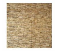 JTPMYFT Clôture en Roseau pelé, Panneau de clôture d'écran de Jardin | Fil d'acier inoxydable étroitement tissé avec des coupes nettes, il ne s'effondre pas une(70.8*196.8inch)