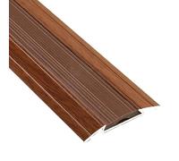 JTPMYFT Les Barres de Transition de Sol en Alliage d'aluminium conviennent aux sols présentant des écarts de 1 à 2 cm, mais Pas aux sols présentant des différences de Hauteur.(Teak)