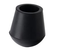 JTQYFI 1 paire de capuchons de protection en caoutchouc pour bâton de marche, protection contre la randonnée, embout de protection pour l'hiver - Embouts de rechange interchangeables en caoutchouc