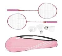 JTQYFI 1 paire de raquettes de badminton professionnelles pour enfants, joueurs, sports d'intérieur et d'extérieur, facile à utiliser, pour les enfants, les sports d'intérieur et d'extérieur, les