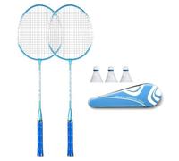 JTQYFI 1 paire de raquettes de badminton professionnelles pour enfants, joueurs, sports d'intérieur et d'extérieur, facile à utiliser, pour les enfants, les sports d'intérieur et d'extérieur, les