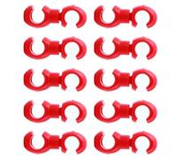 JTQYFI 10LOTS Câble de vélo de route Clip anti-corrosion pour vélo Gestion de ligne Clasps de câble de ville
