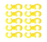 JTQYFI 10LOTS Câbles de vélo de route Clip anti-corrosion pour vélo Gestion de ligne Clasps de câble de ville