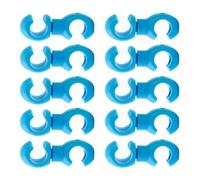 JTQYFI 10LOTS Câbles de vélo de route Clip anti-corrosion pour vélo Gestion de ligne Clasps de câble de ville