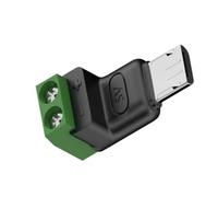 JTQYFI Adaptateur de bornes sans soudure, bornes à sertir de rechange, connecteur de conversion de charge 5 V, fiche de type C facile à installer, sans soudure
