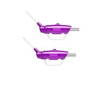 JTQYFI Alarme de pêche électronique compacte avec lumière LED Brillante, notificateurs universels de morsures de pêche avec lumière de Tige à Changement de Couleur Automatique