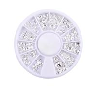 JTQYFI Alliage Nail Art 3D Métal Rivets Magie Crampons Océan Thèmes Étoiles Poissons Étoiles Motif Remplissage Manucure Décalcomanies