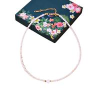 JTQYFI Avec ce collier de coquillages d ' eau douce en forme de cœur fait à la main, fournitures artisanales, accessoire de bijoux pour femmes à la mode, collier personnalisé pour femmes