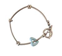 JTQYFI Bracelet en alliage tendance en forme de cœur - Tailles flexibles - Design léger - Parfait pour les fêtes et anniversaires - Cadeau parfait pour une petite amie