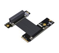 JTQYFI Câble d ' extension adaptateur NVMe PCIe, de données rapide de 64Gbps, remplacement du GPU, câble d ' extension NVMe PCIe