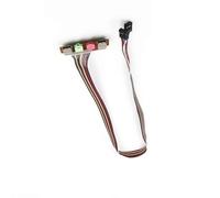 JTQYFI Câble d'extension USB 3 5 mm pour panneaux avant, 3 microphones casque 5 mm, prise USB, sortie microphone, casques, carte mère, boîtier d'ordinateur, interface avant