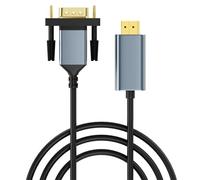 JTQYFI Câble VGA, câble d'ordinateur vers VGA, câble de moniteur mâle vers mâle, pour ordinateur, ordinateur de bureau, ordinateur portable, moniteur, projecteur,