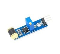 JTQYFI Capteur de vibration 801S, module de vibration, sensibilité de sortie analogique, détection réglable, comptage, détection, comptage cible, convertisseur