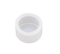 JTQYFI Coque de protection ronde pour interrupteur à bouton poussoir en silicone Protection transparente pour éviter le bouton poussoir Interrupteur de défaillance Couvercle de sécurité