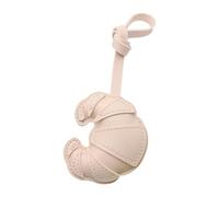 JTQYFI Croissants créatifs Porte-clés Patchs Design Cuir Charme Décoratif Porte-clés Origine pour Maisons Voiture Bureau Accessoires de Maisons Créatives Décors, beige, taille unique
