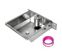 JTQYFI Distributeur d'eau automatique en acier inoxydable pour vache, bétail, irrigation du bétail