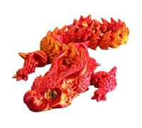 JTQYFI Dragon articulé compact jouet coloré jouet anti-stress économique pour enfants et adultes Cadeau pour les amateurs de dragons