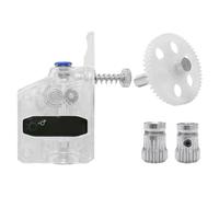 JTQYFI Extrudeuse Professionnelle à Double engrenage, contrôle de la température, Ensemble d ' Extrusion Transparent pour Accessoires d ' imprimante 3D MK3S, équipement d ' Extrusion Professionnel
