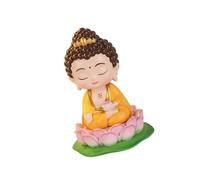 JTQYFI Figurines, statues, statues de Guan Yin, objets de collection, méditations bouddhistes, décorations, ornement décoratif pour voitures bouddhistes