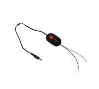 JTQYFI Interrupteur à bouton-poussoir en silicone - Interrupteur de contrôle de la température étanche - Gilet chauffant, pantalon, gants, régulateur de température - Bouton-poussoir en silicone