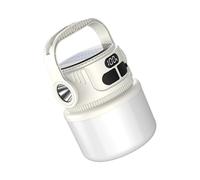 JTQYFI Lampe LED d'extérieur solaire USB rechargeable pour urgences, barbecue, randonnée, utilisation de lampes suspendues USB rechargeables avec crochet