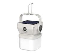 JTQYFI Lampe LED d'extérieur solaire USB rechargeable pour urgences, barbecue, randonnée, utilisation de lampes suspendues USB rechargeables avec crochet