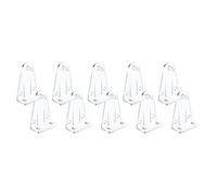 JTQYFI Lot de 10 clips de fixation en plastique transparent pour stores vénitiens horizontaux de 5 à 1 cm - En plastique transparent