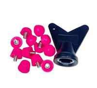 JTQYFI Lot de 12 crampons de football de rechange en plastique pour adultes et enfants, c, 7mm
