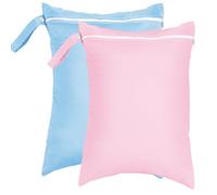 JTQYFI Lot de 2 sacs de rangement multifonctions humides et secs avec sac de yoga sac à linge réutilisable, b