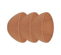 JTQYFI Lot de 3 supports de panier à plantes épais - Design résistant aux oiseaux - Maintient l'intégrité du sol - Inserts ronds suspendus pour jardinières de jardin