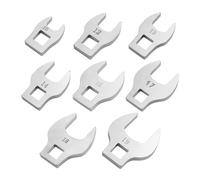 JTQYFI Lot de 8 écrous de 3/8" pour pied de robinet, outil de matériel, outil de montage en corne et clé à molette