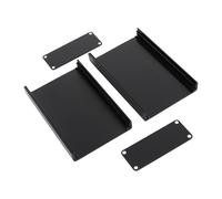 JTQYFI Mallette de projet électrique, récipient stable en aluminium, 80 x 50 x 20 mm, idéale pour les projets électriques et les outils de laboratoire, boîtier de circuit imprimé