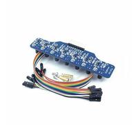 JTQYFI Module de trône gris 7 canaux hautement préparé pour le suivi des lignes et les applications robotiques