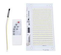 JTQYFI Panneau solaire 25 W / 40 W / 60 W / 100 W / 200 W LED Éclairage solaire Panneau de commande Lampe Carte intégrée avec télécommande pour éclairage extérieur