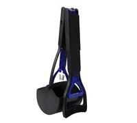 JTQYFI Pelle à déjections d'animaux de 81,3 cm avec design ergonomique allongé pour une utilisation facile à la main et pelle de rangement pliable pour le nettoyage de l'herbe