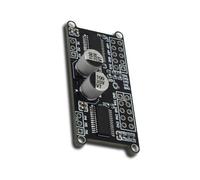 JTQYFI Pilote de moteur professionnel à double canal avec commande SPWM, remplacement de la carte pilote du moteur pour la commande rotative réversible d'Electronics Project