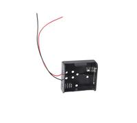 JTQYFI Récipient de batterie portable LR14 C pour petite construction électronique résiliente et unité de configuration peu encombrante Support de batterie résistant aux chocs pour l'électronique
