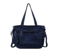 JTQYFI Sac à bandoulière élégant et fonctionnel pour les professionnels et les étudiants, grande capacité, sac à main décontracté, sac de travail étudiant, jeans pour femme, b, M