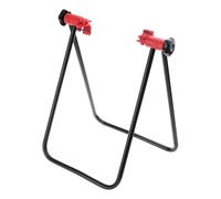 JTQYFI Support de plancher de vélo pliable Étagère de réparation triangulaire Support de stationnement pour vélos de montagne et de route Étagère de réparation de vélo Portable Léger Robuste Parking
