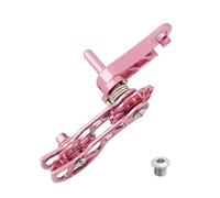 JTQYFI Tendeur de chaîne de vélo de montagne en alliage d'aluminium pour vélo, ajusteur de vitesse unique, convertisseur à double ressort, guide de chaîne