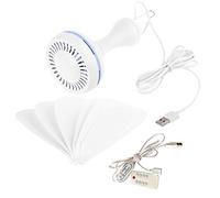 JTQYFI Utility Ventilateur suspendu alimenté par USB Camping Dortoir Tente Ventilateur Installation Facile 4 Vitesse Réglable 6 Feuilles Ventilateur Décoration de Bureau
