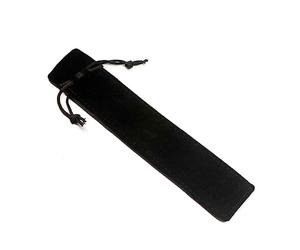 JTQYFI Velvets Trousse à crayons Sac à cordon de dessin Sac cadeau Sac individuel Emballage manches pour bureau scolaire Business Outil d'écriture Protocole de rangement, Noir