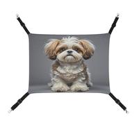JTREWBV Hamac suspendu pour petit animal Shih Tzu avec sangles réglables et crochets en métal