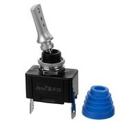 Jtron 12v/40 a 24V/20 A Interrupteur à bascule ON/OFF sorcière Push Button Switch avec protégé contre la poussière en caoutchouc pour auto Tableau Modifiés